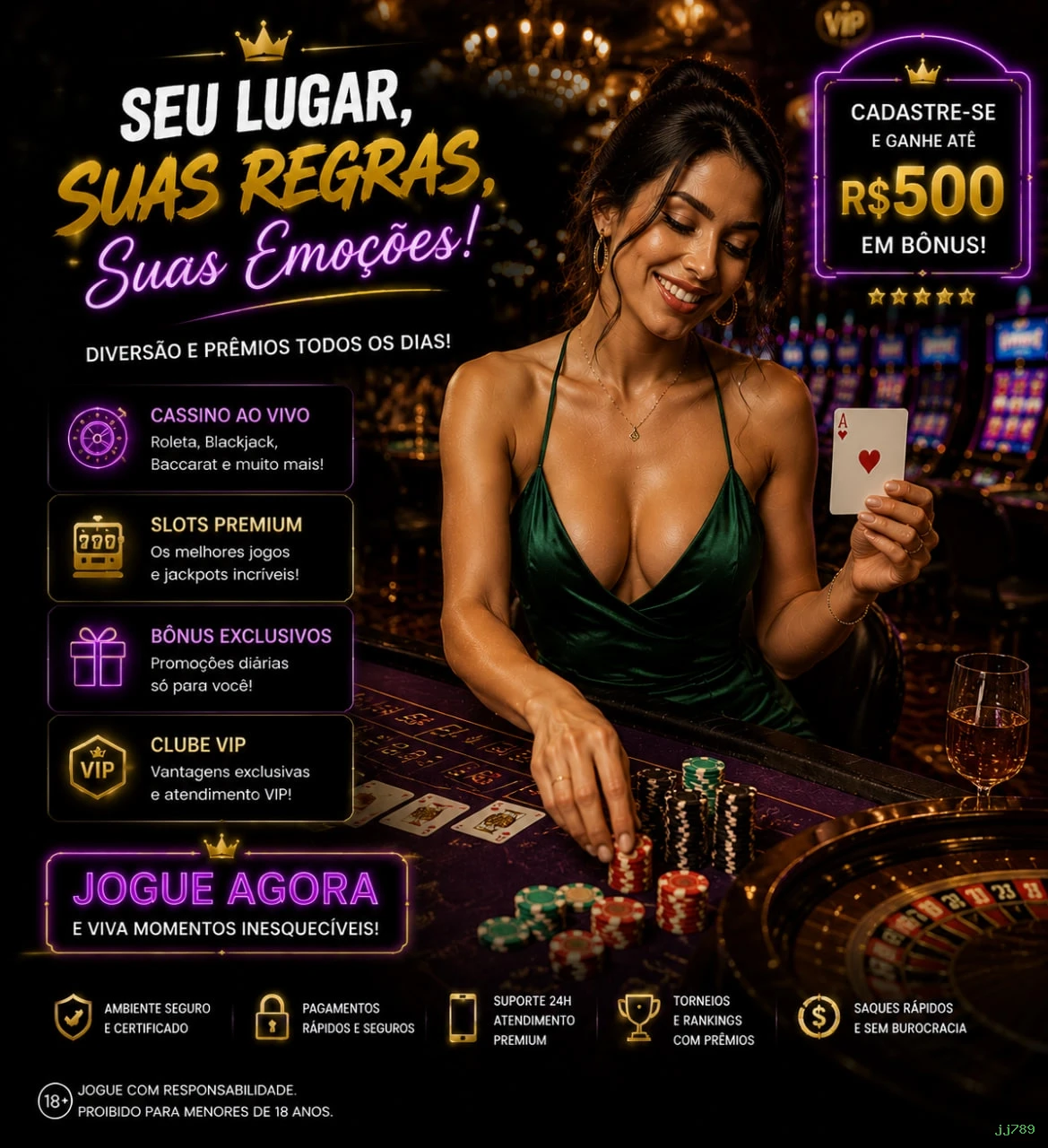 Imagem promocional dos jogos de lottery da jj789